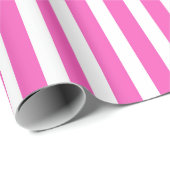 Papier Cadeau Enveloppe de cadeau simple rose de chien de (Coin rond)