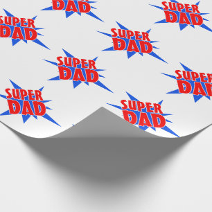 Papier Cadeau Enveloppe de cadeau superbe de fête des pères de