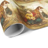 Papier Cadeau Enveloppe de cadeau ukrainienne de Mamai de (Coin rond)