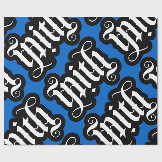 Papier Cadeau Enveloppe de cadeaux FlipScript (Plat)