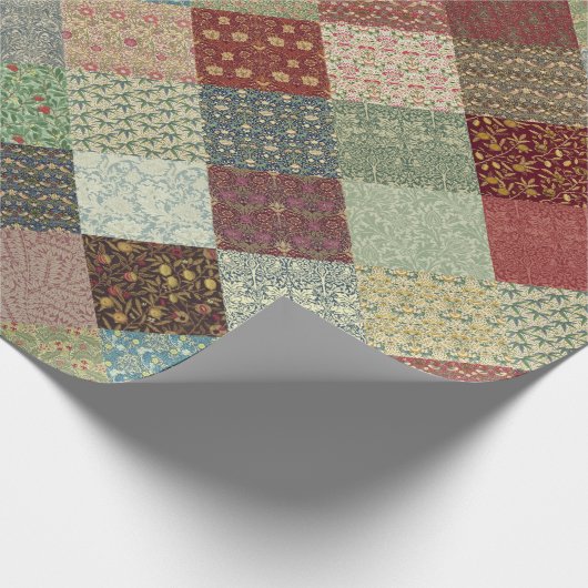 Papier Cadeau Enveloppe de papier d'édredon de patchwork de (Coin)