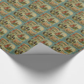 Papier Cadeau Enveloppe de partie carrelée par amoureux des (Coin)