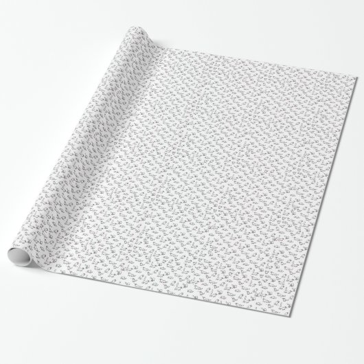 Papier Cadeau Enveloppe décousue du Comité d'Itty Kitty des (Déroulé)