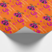 Papier Cadeau Enveloppe modelée par anniversaire nommé de (Coin)