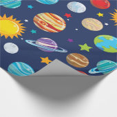 Papier Cadeau Enveloppe motif Fun Space (Coin)