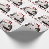 Papier Cadeau Enveloppe rose de flocon de neige de la famille de (Coin)