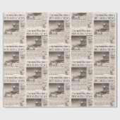 Papier Cadeau Enveloppement cadeau de Noël Papier à envelopper V (Plat)