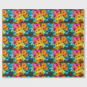 Papier Cadeau Enveloppement coloré (Plat)
