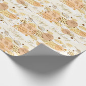 Papier Cadeau Enveloppement d'Anniversaire Papier-Joyeux Anniver (Coin)