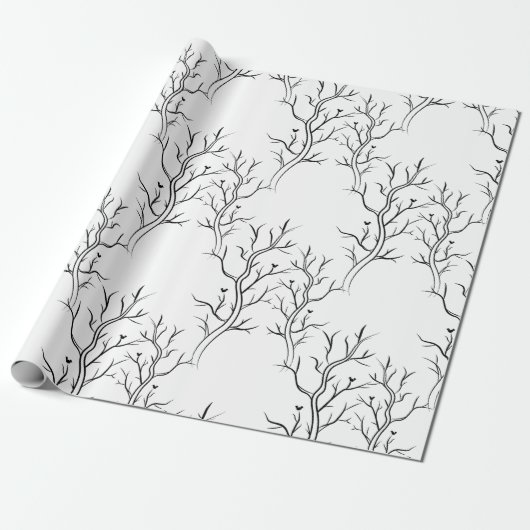 Papier Cadeau Enveloppement de l'arbre organique (Déroulé)