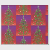 Papier Cadeau enveloppement de noël (Plat)