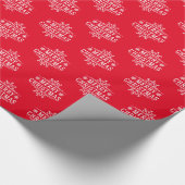 Papier Cadeau Enveloppement de Noël Papier-Joyeux Noël (Coin)