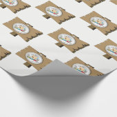 Papier Cadeau Enveloppement de papier SIGNE Homme (Coin)