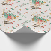 Papier Cadeau Enveloppement de thème de noisette Papier-Vacances (Coin)