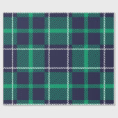 Papier Cadeau Enveloppement du papier tartan (Plat)