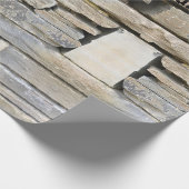 Papier Cadeau Enveloppement papier pierre mur amusant (Coin)