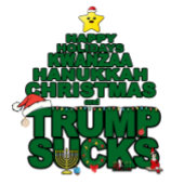 Papier Cadeau Envelopper de cadeaux "Trump Sucks" vacances heure