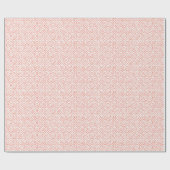 Papier Cadeau Envelopper du papier pour Noël avec du motif ogee. (Plat)