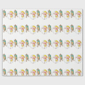 Papier Cadeau Envelopper l'artiste du papier (Plat)