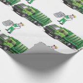 Papier Cadeau Envelopper le papier Garbage Man (Coin)