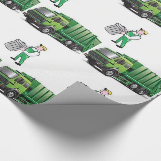 Papier Cadeau Envelopper le papier Garbage Man (Coin)