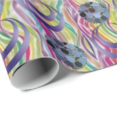 Papier Cadeau Envelopper les cercles de papier (Coin rond)