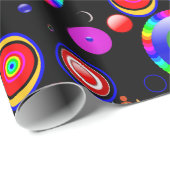 Papier Cadeau Envelopper les cercles de papier (Coin rond)
