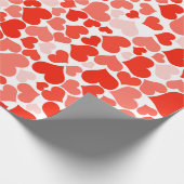 Papier Cadeau Envelopper les coeurs de papier (Coin)