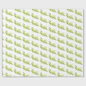 Papier Cadeau Envelopper les fleurs de papier (Plat)