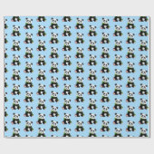 Papier Cadeau Envelopper l'ours Papier-Panda (Plat)