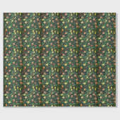 Papier Cadeau Envelopper votre cadeau dans une nostalgie juteuse (Plat)