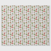 Papier Cadeau Enveloppes de Noël (Plat)