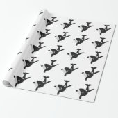 Papier Cadeau Épaulard (Déroulé)