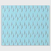 Papier Cadeau Épée Poisson Jésus (Plat)