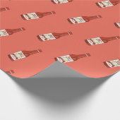 Papier Cadeau Épicé ! Sauce chaude rouge salsa (Coin)