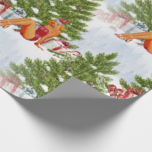 Papier Cadeau épingle de pull moche xmas (Coin)