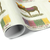 Papier Cadeau Épingle la queue de l'âne (Coin rond)