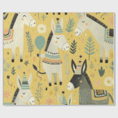 Papier Cadeau Épingler la queue sur le papier d'enveloppement d' (Plat)