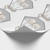 Papier Cadeau Épouses de squelette (Coin)