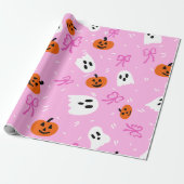 Papier Cadeau Épouvante Halloween (Déroulé)
