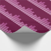 Papier Cadeau Equaliseur rose (Coin)