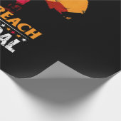 Papier Cadeau Equestrian Gift | Never Give Up Until Reach (Coin)