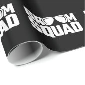 Papier Cadeau Équipe de garçons d'honneur Groupe de garçons d'ho (Coin rond)