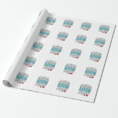 Papier Cadeau Équipe de salle d'opération Chemise de conception (Déroulé)