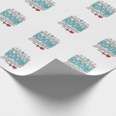Papier Cadeau Équipe de salle d'opération Chemise de conception (Coin)