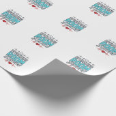 Papier Cadeau Équipe de salle d'opération Conception de maillot (Coin)
