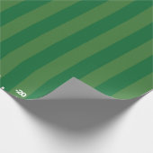 Papier Cadeau Équipe sportive de football vert (Coin)