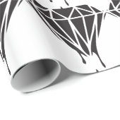 Papier Cadeau Équipement de sangle diamant (Coin rond)