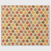 Papier Cadeau Érable (Plat)