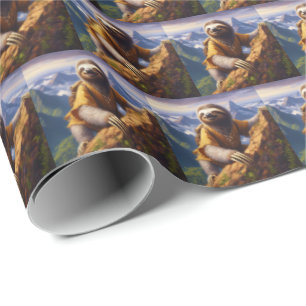 Papier Cadeau Escalade de Sloth Mountain